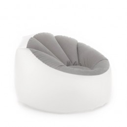 Este original e versátil sofá insuflável com luz multicolor e controlo remoto adapta-se a qualquer ambiente, combinando elegância e utilidade